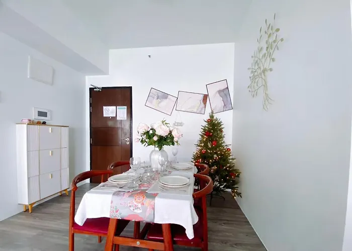 Apartamento 2br With Magnificent Bayview Garden View Near Okada, Solaire, Airports, Free Parking